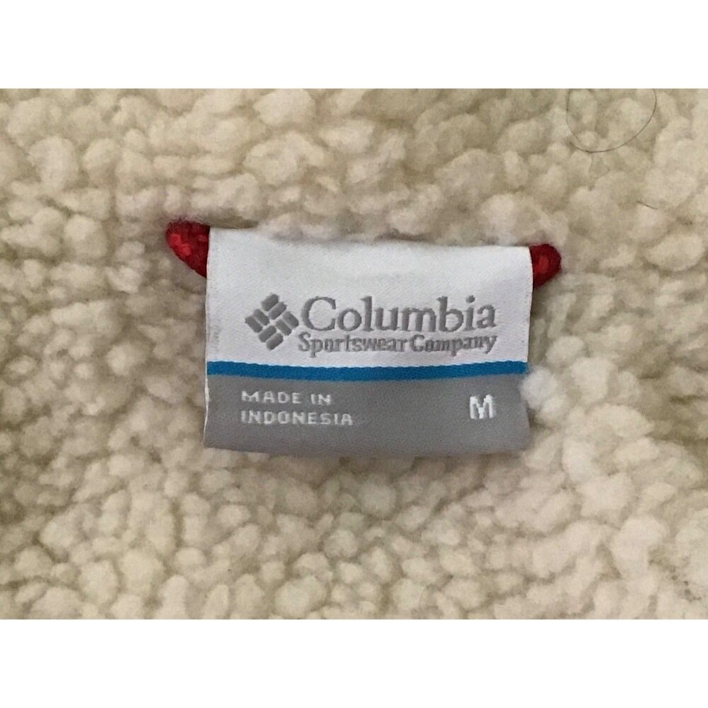 Columbia Coat Womens Med Omni Heat Mid length Full-zip Hooded Duck Down Red - Picture 6 of 16